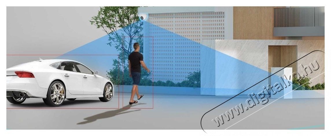 Ezviz Smart Dome H4 kamera H&aacute;ztart&aacute;s / Otthon / K&uuml;lt&eacute;r - Biztons&aacute;gtechnika - Biztons&aacute;gi kamera - 532577