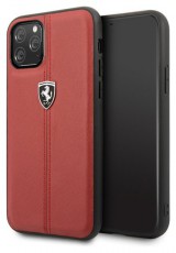 Ferrari iPhone 11 Pro függőlegesen csíkozott piros keménytok Mobil / Kommunikáció / Smart - Mobiltelefon kiegészítő / tok - Tok / hátlap - 394294