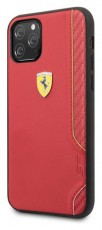 Ferrari On Track IP 11 Pro piros puha PU gumitok Mobil / Kommunikáció / Smart - Mobiltelefon kiegészítő / tok - Tok / hátlap - 394295