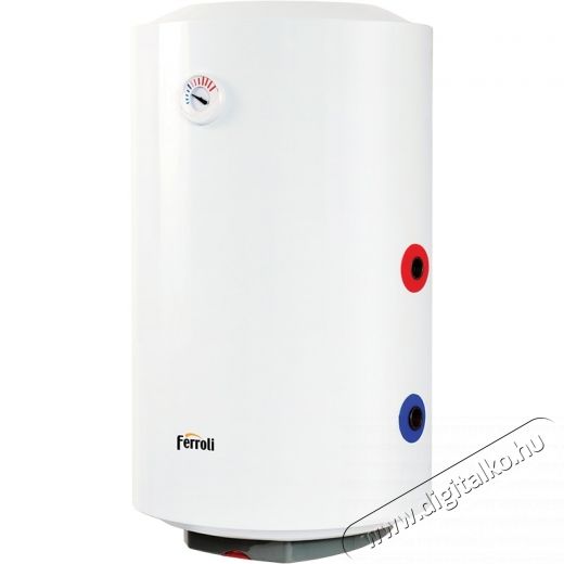 Ferroli Power Termo 150 Termoelektromos bojler , 150 l, 1500 W, 0,8 Mpa, Feh&eacute;r H&aacute;ztart&aacute;s / Otthon / K&uuml;lt&eacute;r - V&iacute;zmeleg&iacute;tő / bojler / t&aacute;rol&oacute; - Bojler / melegv&iacute;z t&aacute;rol&oacute; - 536519