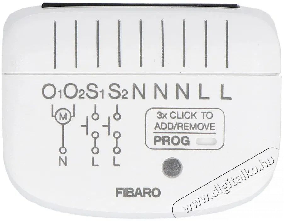 Fibaro 4 redőnyvez&eacute;rlő, Z-Wave Plus H&aacute;ztart&aacute;s / Otthon / K&uuml;lt&eacute;r - Okos otthon - Kieg&eacute;sz&iacute;tő - 522640