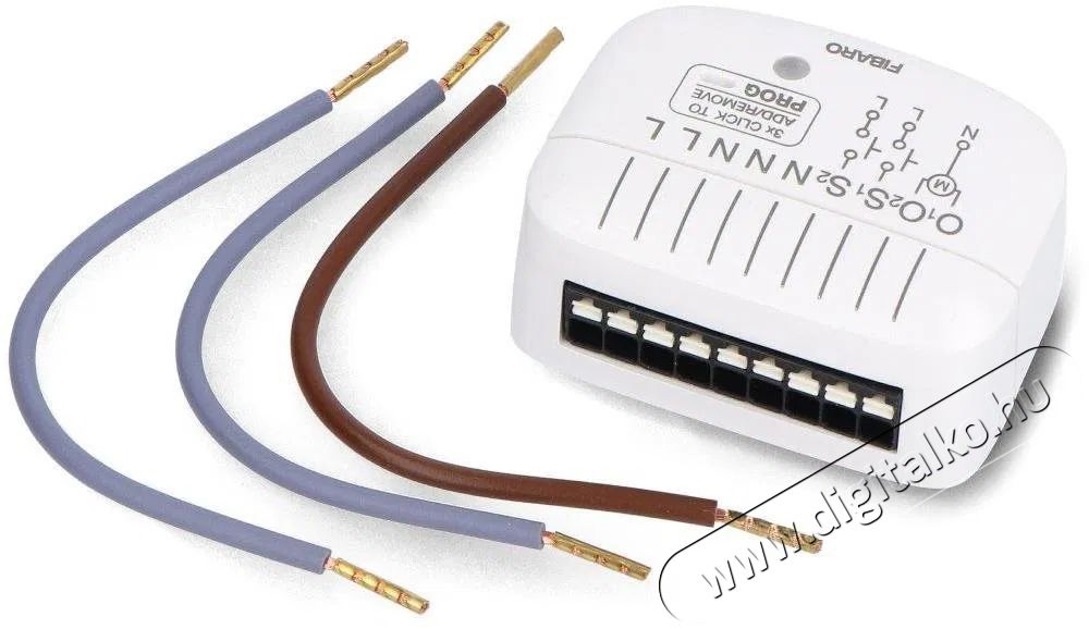 Fibaro 4 redőnyvez&eacute;rlő, Z-Wave Plus H&aacute;ztart&aacute;s / Otthon / K&uuml;lt&eacute;r - Okos otthon - Kieg&eacute;sz&iacute;tő - 522640