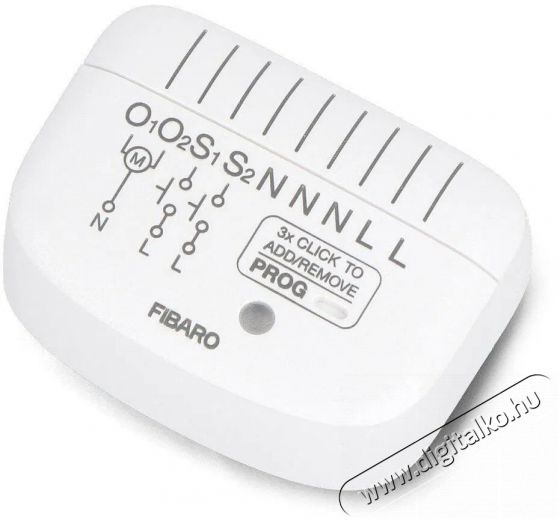 Fibaro 4 redőnyvez&eacute;rlő, Z-Wave Plus H&aacute;ztart&aacute;s / Otthon / K&uuml;lt&eacute;r - Okos otthon - Kieg&eacute;sz&iacute;tő - 522640