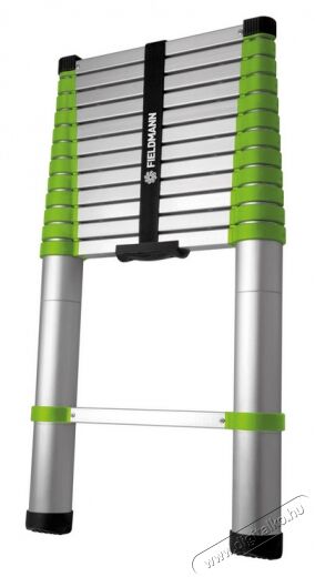 Fieldmann FZZ 4002 Teleszk&oacute;pos alum&iacute;nium l&eacute;tra - 11 l&eacute;pcsős H&aacute;ztart&aacute;s / Otthon / K&uuml;lt&eacute;r - K&uuml;lt&eacute;r / kerti term&eacute;k / grill - L&eacute;tra - 262057