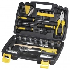 Fieldmann FDG 5007-39R 39 db-os szersz&aacute;m k&eacute;szlet H&aacute;ztart&aacute;s / Otthon / K&uuml;lt&eacute;r - Szersz&aacute;m - Csavarh&uacute;z&oacute; / kulcs / f&uacute;r&oacute; / szersz&aacute;m k&eacute;szlet - 304748