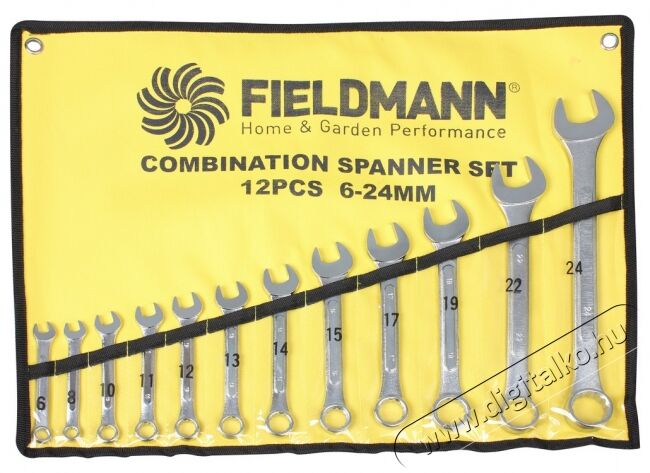 Fieldmann FDN 1010 vill&aacute;skulcs k&eacute;szlet H&aacute;ztart&aacute;s / Otthon / K&uuml;lt&eacute;r - Szersz&aacute;m - Csavarh&uacute;z&oacute; / kulcs / f&uacute;r&oacute; / szersz&aacute;m k&eacute;szlet - 297928