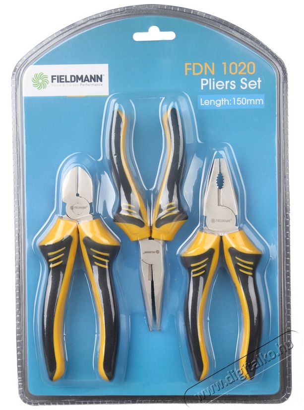 Fieldmann FDN 1020 3 db-os fog&oacute;k&eacute;szlet H&aacute;ztart&aacute;s / Otthon / K&uuml;lt&eacute;r - Szersz&aacute;m - Csavarh&uacute;z&oacute; / kulcs / f&uacute;r&oacute; / szersz&aacute;m k&eacute;szlet - 297916