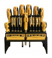 Fieldmann FDS 5006-37R csavarh&uacute;z&oacute; k&eacute;szlet 37db H&aacute;ztart&aacute;s / Otthon / K&uuml;lt&eacute;r - Szersz&aacute;m - Csavarh&uacute;z&oacute; / kulcs / f&uacute;r&oacute; / szersz&aacute;m k&eacute;szlet - 351787