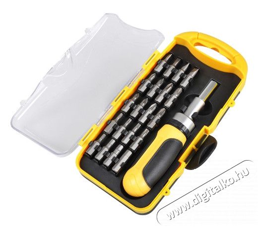 Fieldmann FDS 1011-22R bit k&eacute;szlet H&aacute;ztart&aacute;s / Otthon / K&uuml;lt&eacute;r - Szersz&aacute;m - Csavarh&uacute;z&oacute; / kulcs / f&uacute;r&oacute; / szersz&aacute;m k&eacute;szlet - 282767