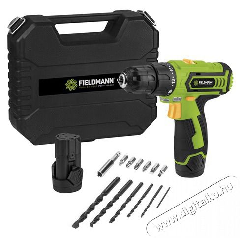 Fieldmann FDV 10252-A CSAVARBEHAJT&Oacute; AKKUS H&aacute;ztart&aacute;s / Otthon / K&uuml;lt&eacute;r - Szersz&aacute;m - Akkumul&aacute;toros csavarh&uacute;z&oacute; - 373789