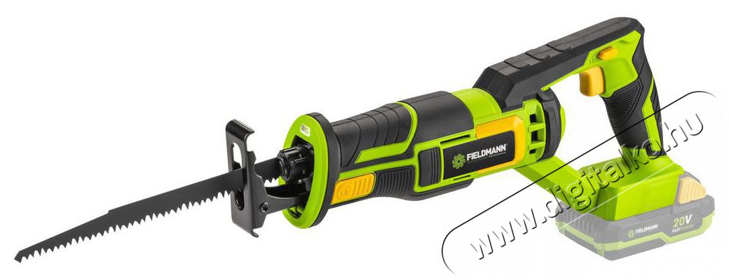 Fieldmann FDUO 70505-0 20V szablyafűr&eacute;sz H&aacute;ztart&aacute;s / Otthon / K&uuml;lt&eacute;r - Szersz&aacute;m - K&ouml;r / dekop&iacute;r / sz&uacute;r&oacute; fűr&eacute;sz - 376041