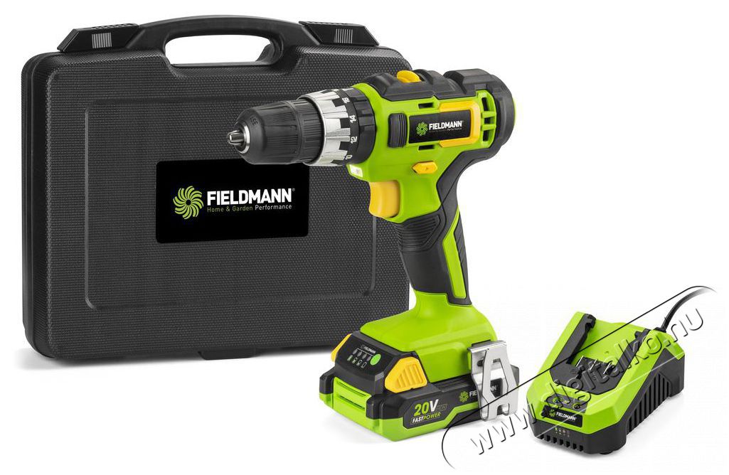 Fieldmann FDUV 70115-A 20V akkumul&aacute;toros f&uacute;r&oacute;-csavaroz&oacute; H&aacute;ztart&aacute;s / Otthon / K&uuml;lt&eacute;r - Szersz&aacute;m - Akkumul&aacute;toros csavarh&uacute;z&oacute; - 376044