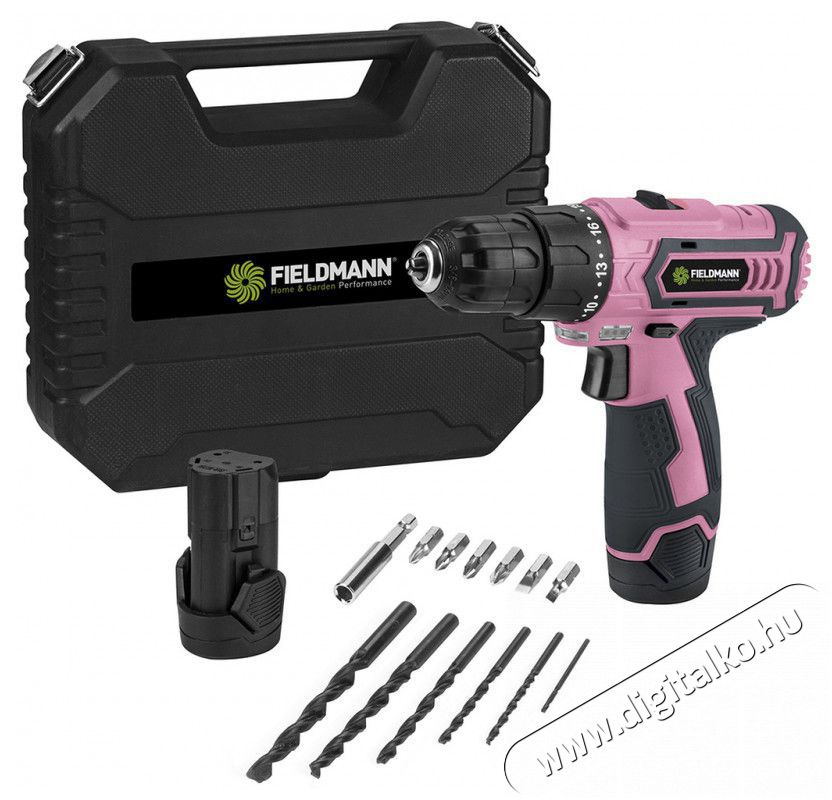 Fieldmann FDV 10253-A 12V f&uacute;r&oacute;-csavaroz&oacute; H&aacute;ztart&aacute;s / Otthon / K&uuml;lt&eacute;r - Szersz&aacute;m - Akkumul&aacute;toros csavarh&uacute;z&oacute; - 376053