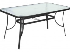 Fieldmann FDZN 5020 f&eacute;mv&aacute;zas asztal, &uuml;veglappal H&aacute;ztart&aacute;s / Otthon / K&uuml;lt&eacute;r - K&uuml;lt&eacute;r / kerti term&eacute;k / grill - Kerti b&uacute;tor - 376077