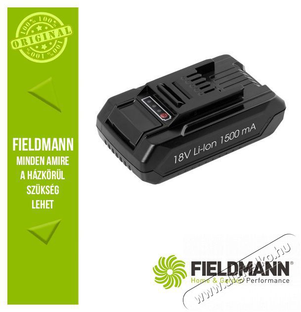 Fieldmann FZO 9004 Akkuml&aacute;tor FZS1005 H&aacute;ztart&aacute;s / Otthon / K&uuml;lt&eacute;r - Szersz&aacute;m - Li-ion akkumul&aacute;tor szersz&aacute;mokhoz - 376163