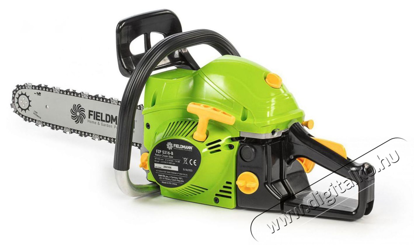 Fieldmann FZP 5316-B Benzines l&aacute;ncfűr&eacute;sz H&aacute;ztart&aacute;s / Otthon / K&uuml;lt&eacute;r - K&uuml;lt&eacute;r / kerti term&eacute;k / grill - L&aacute;ncfűr&eacute;sz - 493591