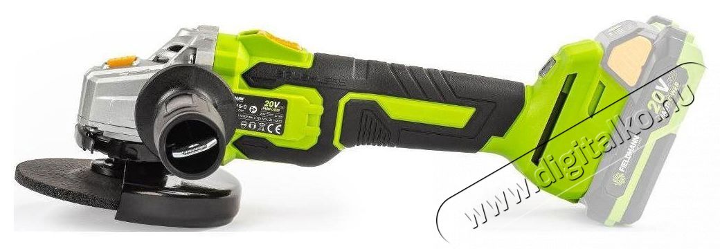Fieldmann FDUB 70215-0 20V Sarokcsiszol&oacute; H&aacute;ztart&aacute;s / Otthon / K&uuml;lt&eacute;r - Szersz&aacute;m - Csiszol&oacute; g&eacute;p - 495068