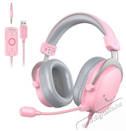 FIFINE H9P Audio-Video / Hifi / Multim&eacute;dia - F&uuml;l &eacute;s Fejhallgat&oacute;k - Fejhallgat&oacute; mikrofonnal / headset - 518709