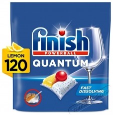 Finish Quantum All in 1 Lemon Sparkle 120 db Mosogat&oacute;g&eacute;p tabletta Konyhai term&eacute;kek - Mosogat&oacute;g&eacute;p - Kieg&eacute;sz&iacute;tő - 531665