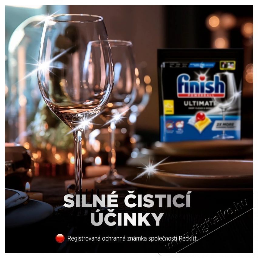 Finish Finish Ultimate All in 1 Lemon Sparkle 180 db H&aacute;ztart&aacute;s / Otthon / K&uuml;lt&eacute;r - Tiszt&iacute;t&oacute; / mos&oacute; - Kieg&eacute;sz&iacute;tő - 537808