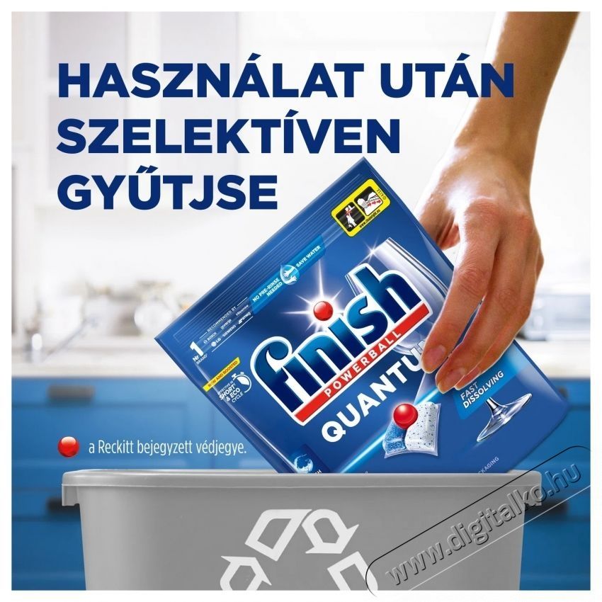 Finish Quantum All in 1, 60 db H&aacute;ztart&aacute;s / Otthon / K&uuml;lt&eacute;r - Tiszt&iacute;t&oacute; / mos&oacute; - Kieg&eacute;sz&iacute;tő - 537810