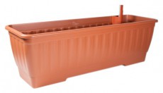 FLAIR 61496 hidrokultúrás terrakotta 60 cm balkonláda Háztartás / Otthon / Kültér - Kültér / kerti termék / grill - Kültéri / kerti szerszám - 507120