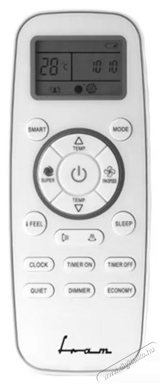 FRAM ACF-HS24KITWIFI++ 24000 BTU Wi-Fi kl&iacute;ma, 3m szerel&eacute;si k&eacute;szlet, iFeel funkci&oacute;, A++ energiaoszt&aacute;ly, Feh&eacute;r H&aacute;ztart&aacute;s / Otthon / K&uuml;lt&eacute;r - Ventil&aacute;tor / L&eacute;gkondicion&aacute;l&oacute; - Split kl&iacute;ma - 536589