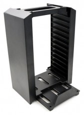 FROGGIEX Charge & Disc Tower PS4 dual töltőállomás + lemez tartó állvány Iroda és számítástechnika - Játék konzol - Kiegészítő - 389732
