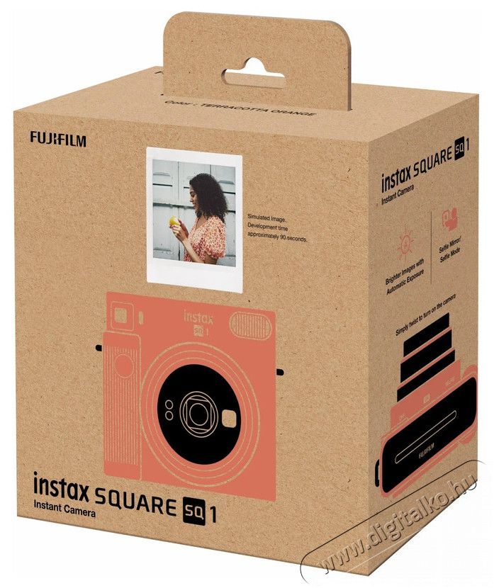 FujiFilm Instax Square SQ1 instant f&eacute;nyk&eacute;pezőg&eacute;p - narancs F&eacute;nyk&eacute;pezőg&eacute;p / kamera - Kompakt f&eacute;nyk&eacute;pezőg&eacute;p - Anal&oacute;g f&eacute;nyk&eacute;pezőg&eacute;p - 364439
