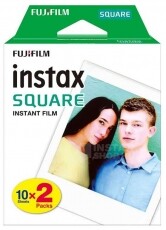 FujiFilm Instax Square film 2x10lap/csomag Fotó-Videó kiegészítők - Kisméretű fotónyomtató - Fotópapír - 363412