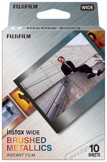 FujiFilm FujiFilm Instax Wide film Brushed Metal 10db Fot&oacute;-Vide&oacute; kieg&eacute;sz&iacute;tők - Egy&eacute;b fot&oacute;-vide&oacute; kieg&eacute;sz&iacute;tő - Egy&eacute;b - 537819