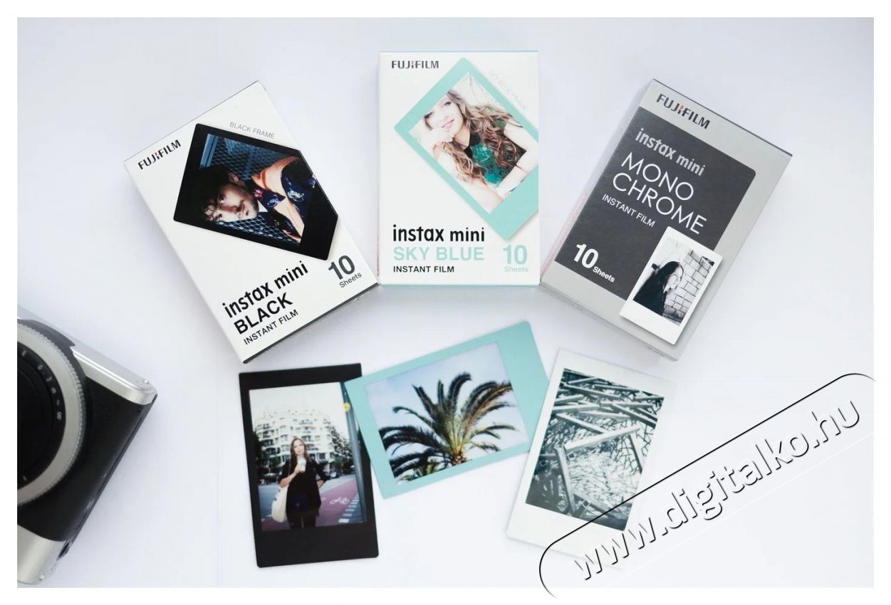 FujiFilm Instax mini blue Frame film, 10 db fot&oacute;hoz Fot&oacute;-Vide&oacute; kieg&eacute;sz&iacute;tők - Egy&eacute;b fot&oacute;-vide&oacute; kieg&eacute;sz&iacute;tő - Egy&eacute;b - 537821