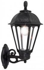 Fumagalli BISSO/SALEM E27 kültéri falilámpa - fekete (K26.131.000.AXE27) Háztartás / Otthon / Kültér - Világítás / elektromosság - Kerti / kültéri lámpa - 369525