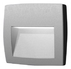 Fumagalli LORENZA 150 LED kültéri falilámpa 4W - szürke (AS1.000.000.LXJ1L) Háztartás / Otthon / Kültér - Világítás / elektromosság - Kerti / kültéri lámpa - 369591