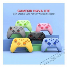 GameSir Nova Lite Multiplatform Gaming Controller - Mint Green Iroda &eacute;s sz&aacute;m&iacute;t&aacute;stechnika - J&aacute;t&eacute;k konzol - Kontroller - 528950