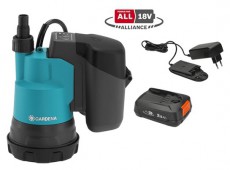 Gardena 2000/2 18V P4A tiszta v&iacute;zhez akkumul&aacute;toros mer&uuml;lőszivatty&uacute; H&aacute;ztart&aacute;s / Otthon / K&uuml;lt&eacute;r - K&uuml;lt&eacute;r / kerti term&eacute;k / grill - Szivatty&uacute; - 448362