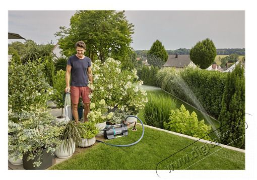 Gardena 9058-20 6300 Silent Comfort kerti szivatty&uacute; H&aacute;ztart&aacute;s / Otthon / K&uuml;lt&eacute;r - K&uuml;lt&eacute;r / kerti term&eacute;k / grill - Szivatty&uacute; - 500212