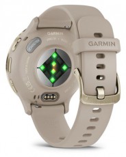 Garmin Venu 3S francia sz&uuml;rke-kr&eacute;marany, szilikon sz&iacute;jjal okos&oacute;ra Mobil / Kommunik&aacute;ci&oacute; / Smart - Okos eszk&ouml;z - Okos&oacute;ra - 508868