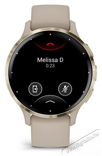 Garmin Venu 3S francia sz&uuml;rke-kr&eacute;marany, szilikon sz&iacute;jjal okos&oacute;ra Mobil / Kommunik&aacute;ci&oacute; / Smart - Okos eszk&ouml;z - Okos&oacute;ra - 508868