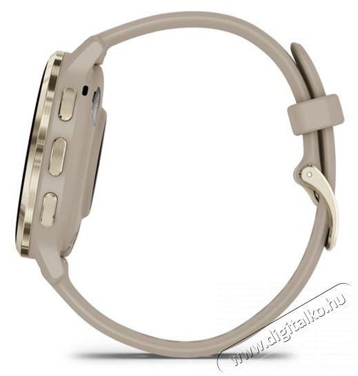 Garmin Venu 3S francia sz&uuml;rke-kr&eacute;marany, szilikon sz&iacute;jjal okos&oacute;ra Mobil / Kommunik&aacute;ci&oacute; / Smart - Okos eszk&ouml;z - Okos&oacute;ra - 508868