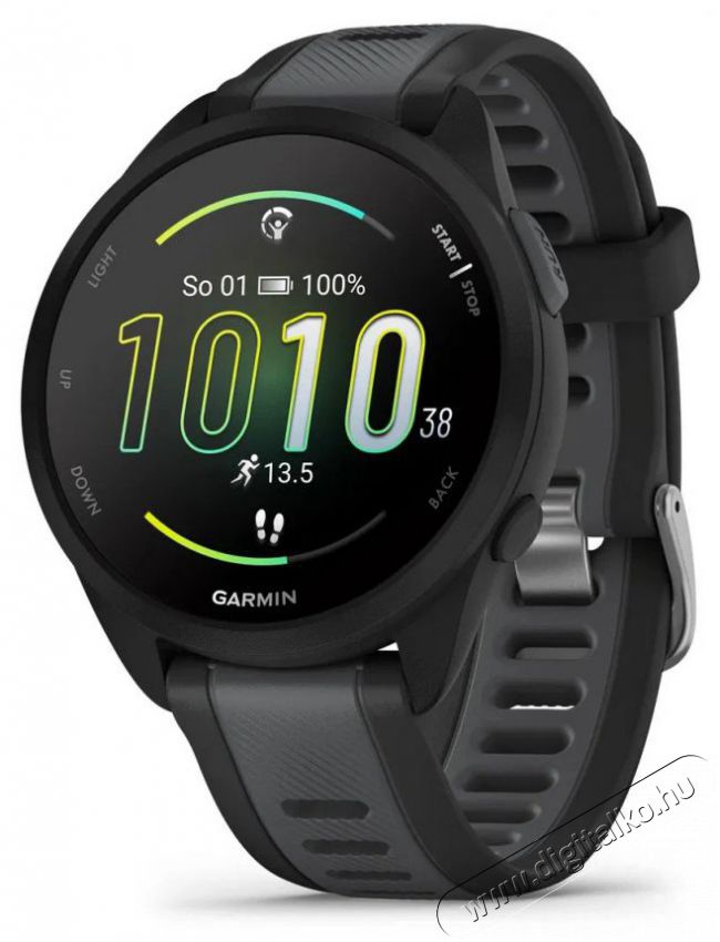 Garmin Forerunner 165 Black/Slate Grey Mobil / Kommunik&aacute;ci&oacute; / Smart - Okos eszk&ouml;z - Okos&oacute;ra - 522722