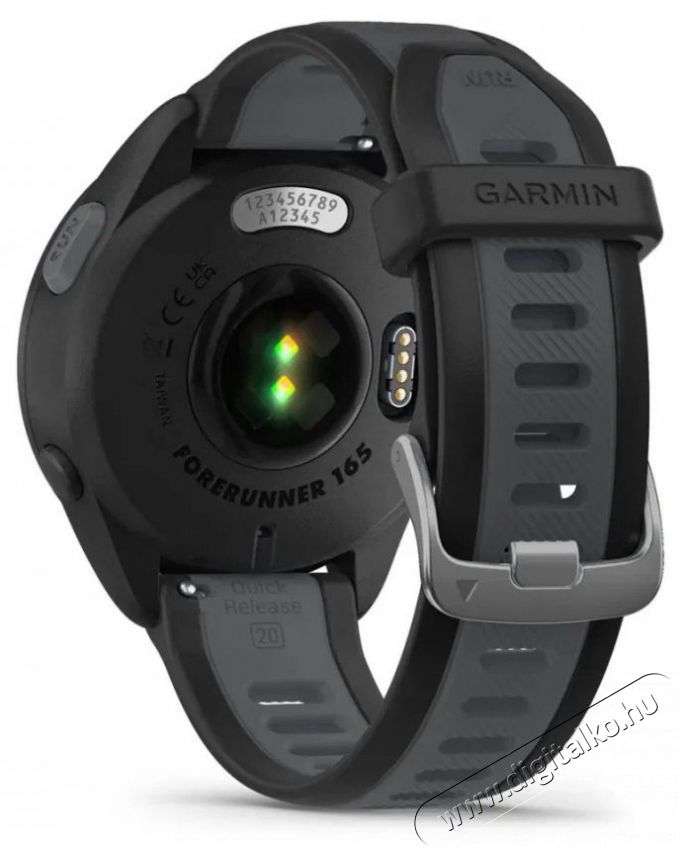 Garmin Forerunner 165 Black/Slate Grey Mobil / Kommunik&aacute;ci&oacute; / Smart - Okos eszk&ouml;z - Okos&oacute;ra - 522722