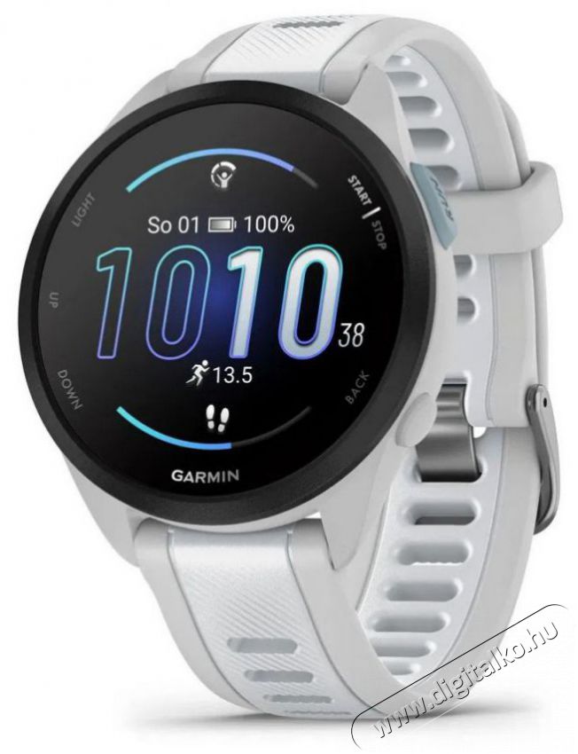 Garmin Forerunner 165 Music Mist Grey/Whitestone Mobil / Kommunik&aacute;ci&oacute; / Smart - Okos eszk&ouml;z - Okos&oacute;ra - 522739