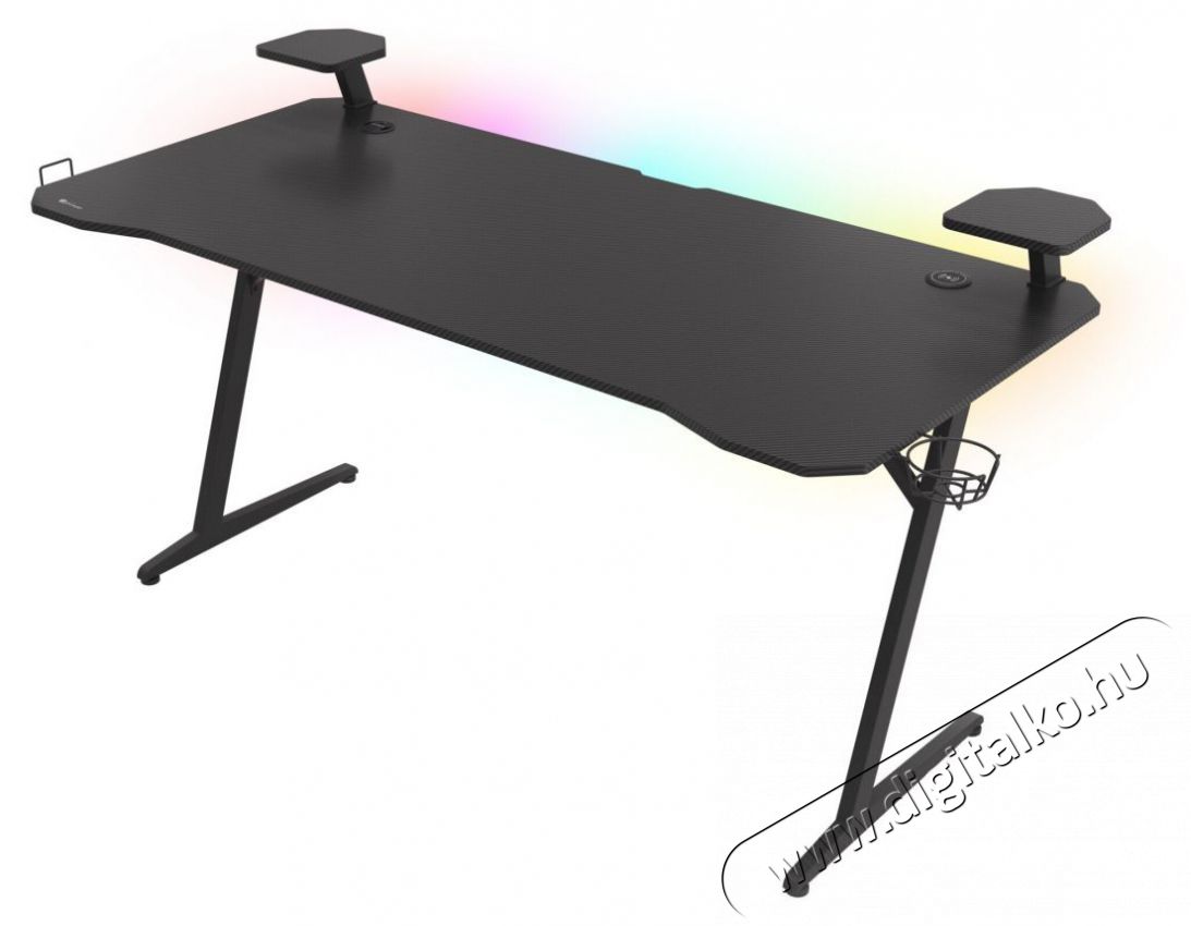 Genesis HOLM 510 - RGB, 160 x 75cm Gamer asztal Iroda &eacute;s sz&aacute;m&iacute;t&aacute;stechnika - Egy&eacute;b sz&aacute;m&iacute;t&aacute;stechnikai term&eacute;k - 530770