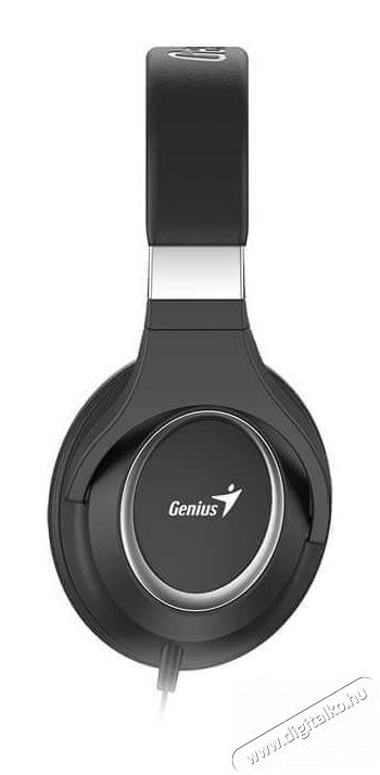 Genius HS-610 fekete fejhallgat&oacute; Audio-Video / Hifi / Multim&eacute;dia - F&uuml;l &eacute;s Fejhallgat&oacute;k - Fejhallgat&oacute; mikrofonnal / headset - 341344