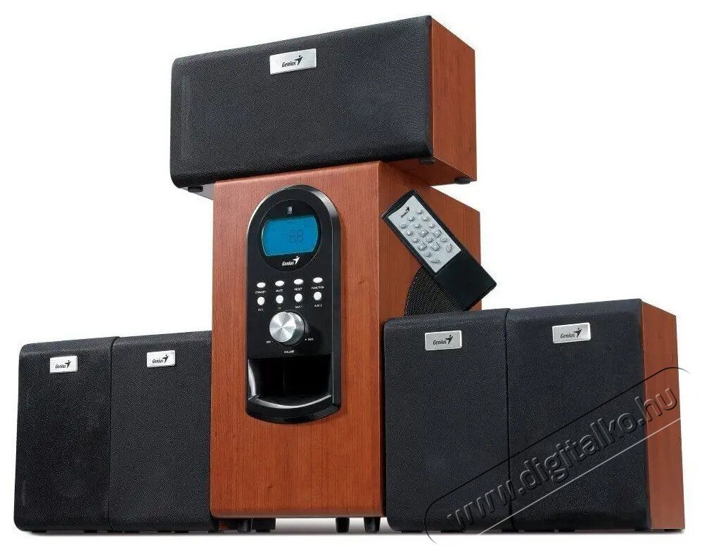 Genius SW-HF5.1 6000 II fa hangsz&oacute;r&oacute; Iroda &eacute;s sz&aacute;m&iacute;t&aacute;stechnika - PC hangsz&oacute;r&oacute; / hangfal - 367528