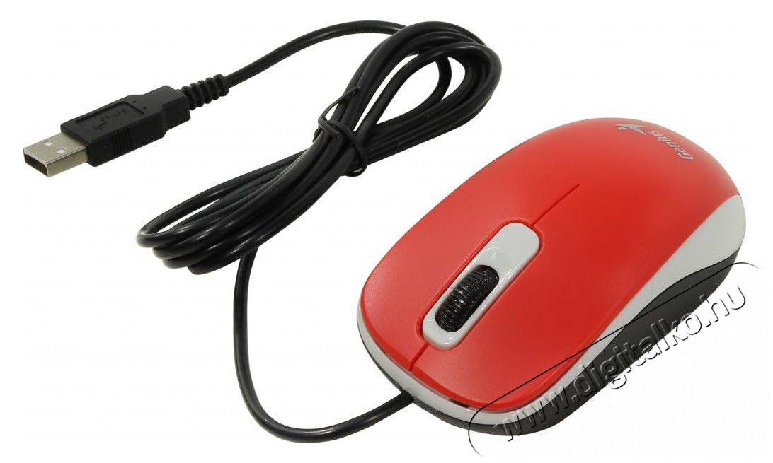 Genius DX 110 USB eg&eacute;r - piros/fekete Iroda &eacute;s sz&aacute;m&iacute;t&aacute;stechnika - Eg&eacute;r - Vezet&eacute;kes eg&eacute;r - 311598