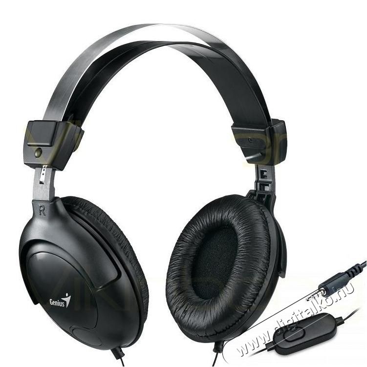 Genius HS-M505X single jack headset - fekete Audio-Video / Hifi / Multim&eacute;dia - F&uuml;l &eacute;s Fejhallgat&oacute;k - Fejhallgat&oacute; mikrofonnal / headset - 311641