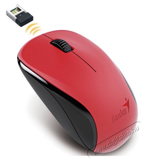 Genius NX-7000 eg&eacute;r - piros Iroda &eacute;s sz&aacute;m&iacute;t&aacute;stechnika - Eg&eacute;r - Vezet&eacute;k n&eacute;lk&uuml;li eg&eacute;r - 314586