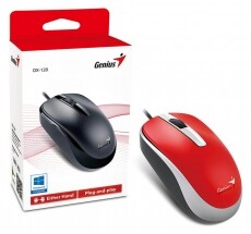 Genius MOUSE DX-120 USB - piros Iroda &eacute;s sz&aacute;m&iacute;t&aacute;stechnika - Eg&eacute;r - Vezet&eacute;kes eg&eacute;r - 333616